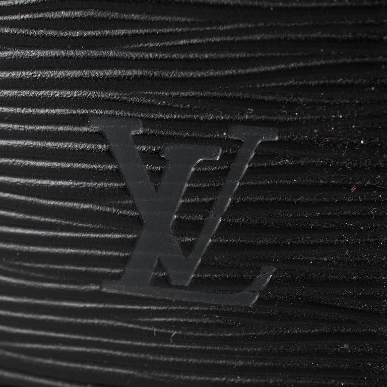 LOUIS VUITTON, a 'Randonne' black Epi bag.