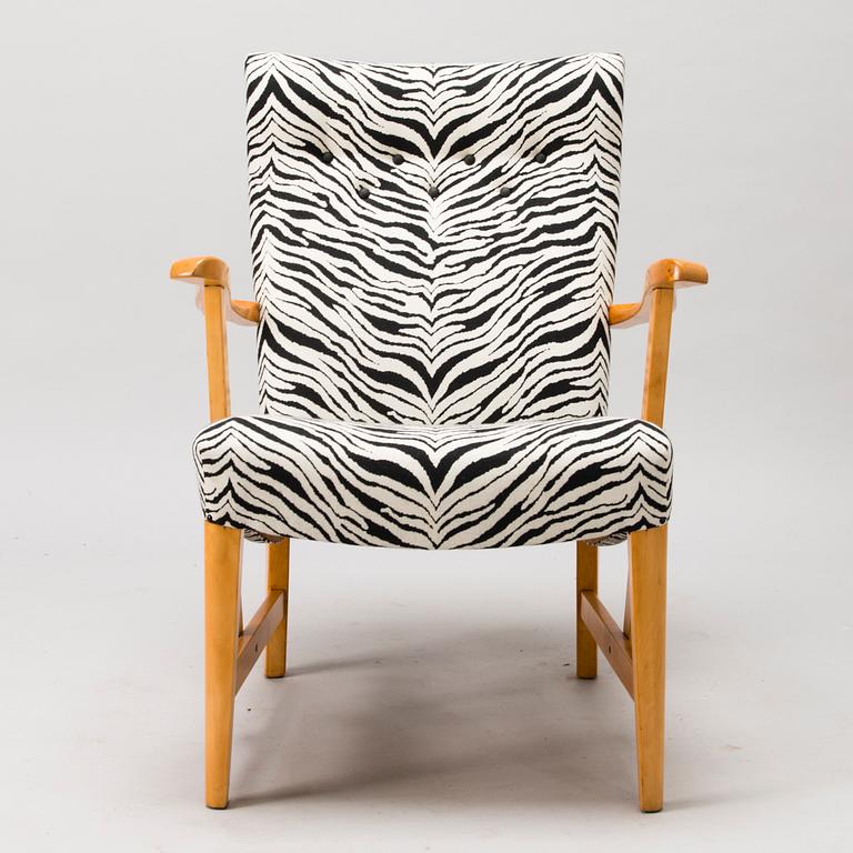 CARL GUSTAF HIORT AF ORNÄS, a 1950s 'Prince' armchair for Puunveisto Oy - Wood work Ltd.