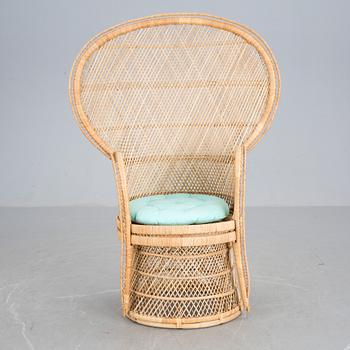 KORGSTOL, Påfågel-modell, 1900-tal.