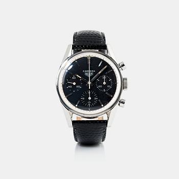 22. HEUER, Carrera, chronograph, "First Execution".