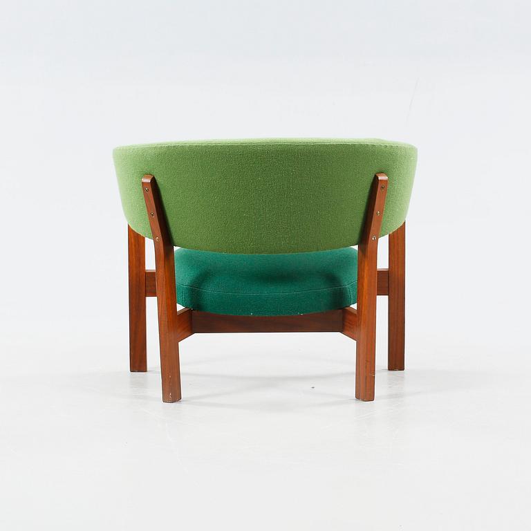 An armchair named "Prim", designed by Arne Wahl-Iversen for Ikea, made in the 1960s.