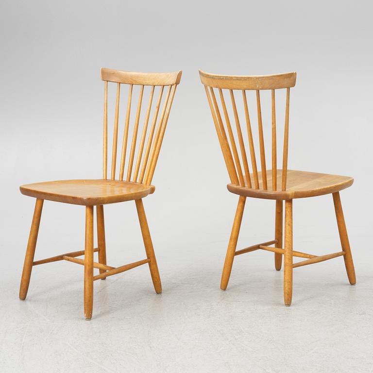 Carl Malmsten, stolar 4 st, "Lilla Åland".