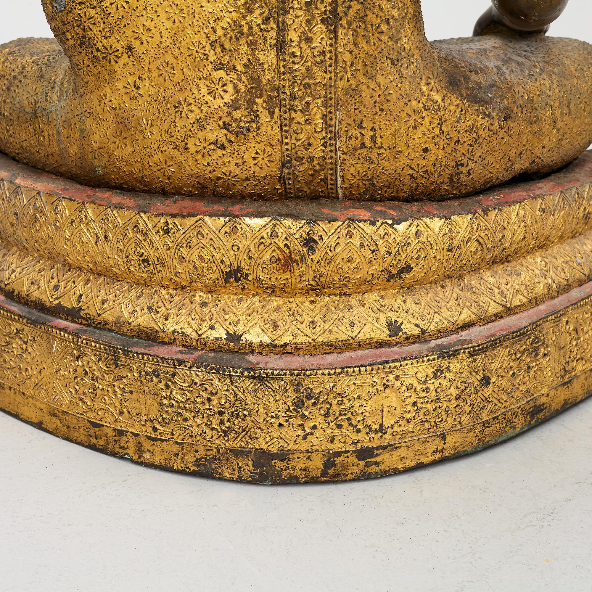 Budda, brons, Thailand, 1900-tal.