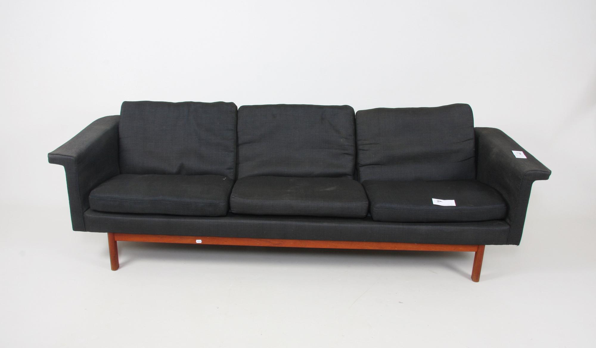 SOFFA MED FÅTÖLJER, 3 delar, 1960-tal.