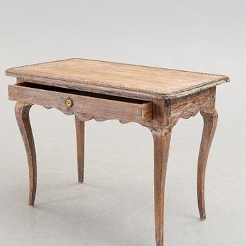 An 18th century rococo table.