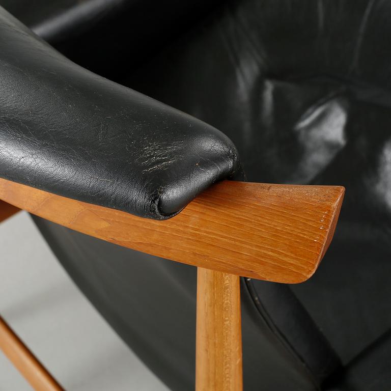 An 1960s armchair named "Bwana", made by France and Son in Denmark,