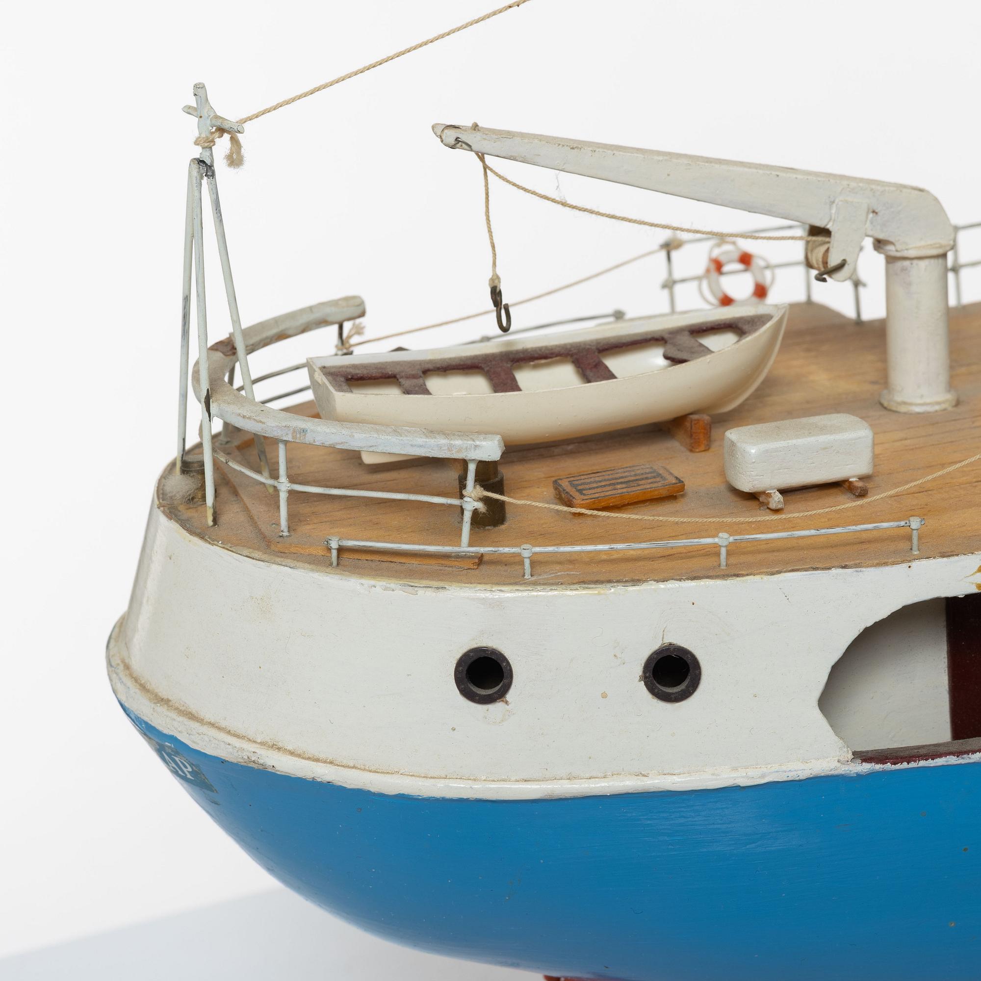 Boat model, "Nordcap", second half of the 20th century.