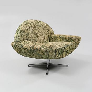 SOFFA samt FÅTÖLJER, ett par, "Capri", Johannes Andersen, Trensum, Sverige, 1950/60-tal.