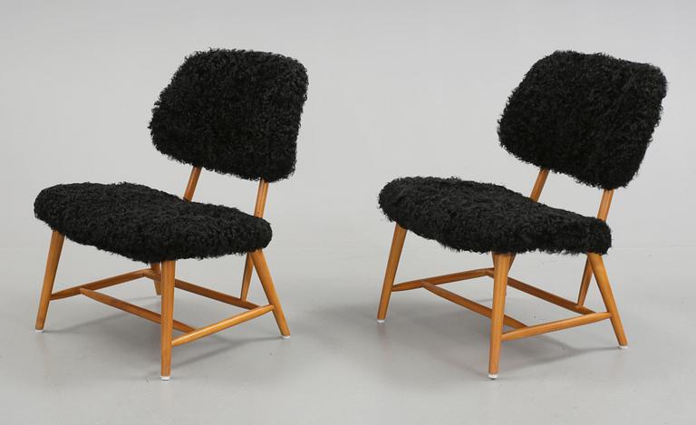 STOL, "TeVe", Alf Svensson, Ljungs Industrier. Modellen formgiven 1953.