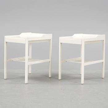 SÄNGBORD, ett par, Bertil Fridhagen, Bodafors, 1960-tal.
