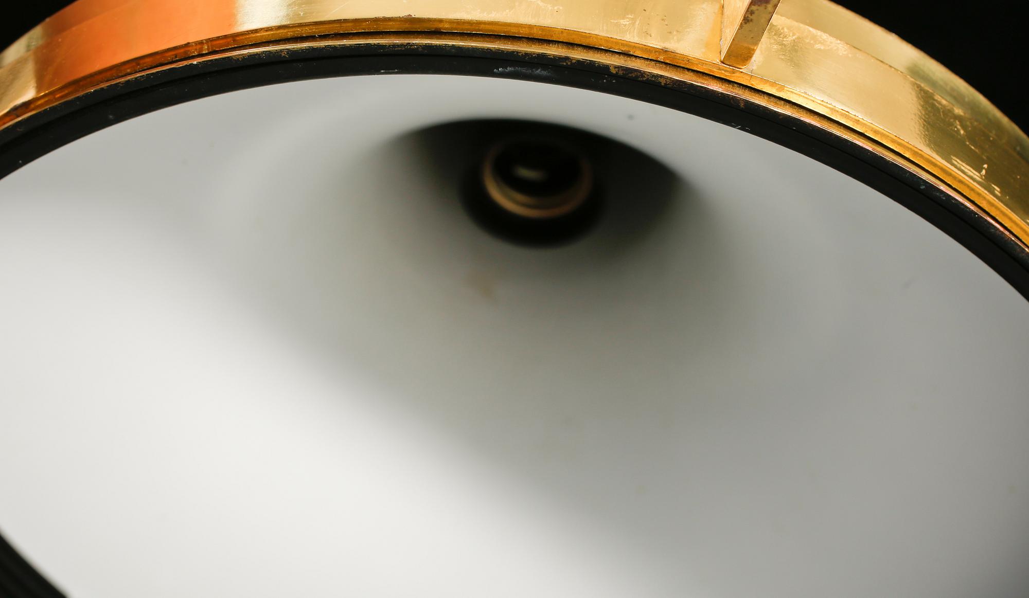 TAKLAMPA, Fagerhults Belysning, 1900-talets andra hälft. Höjd ca 28 cm.