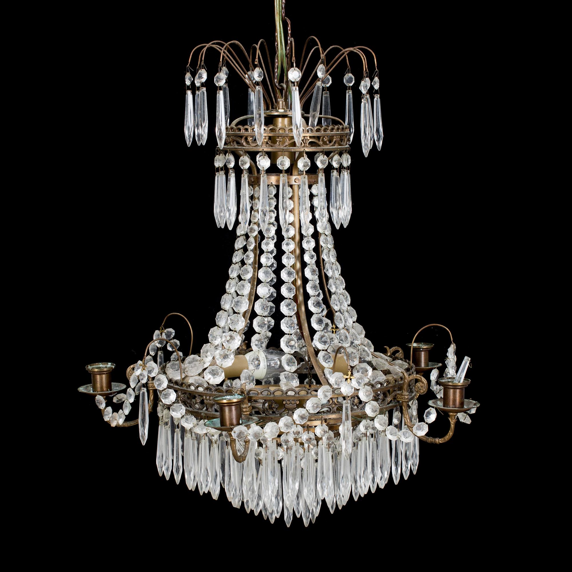 LJUSKRONA, gustaviansk stil, 1900-talets andra hälft.