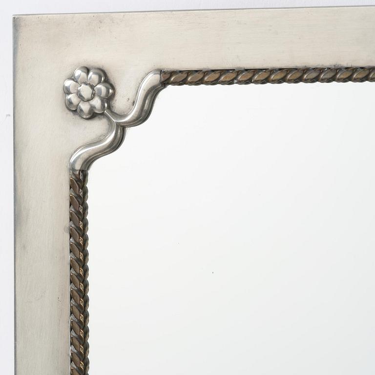 Just Andersen, a mirror, Guldsmedsaktiebolaget, Stockholm, 1930s.