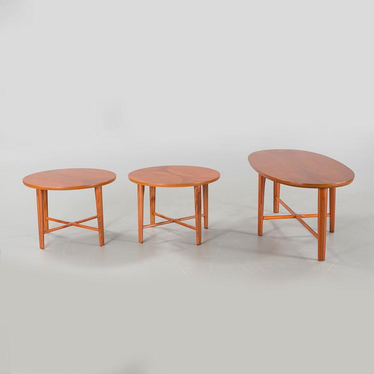 A Sofa table and 2 side tables from around the year of 2000,
