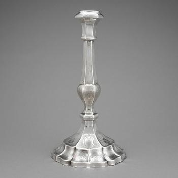 LJUSSTAKE, silver, Österrike-Ungern 1867-1872. Vikt ca 458 gram.