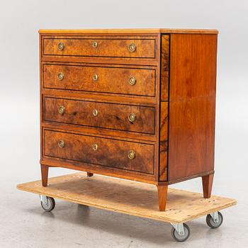 A chest of drawers, circa 1900.