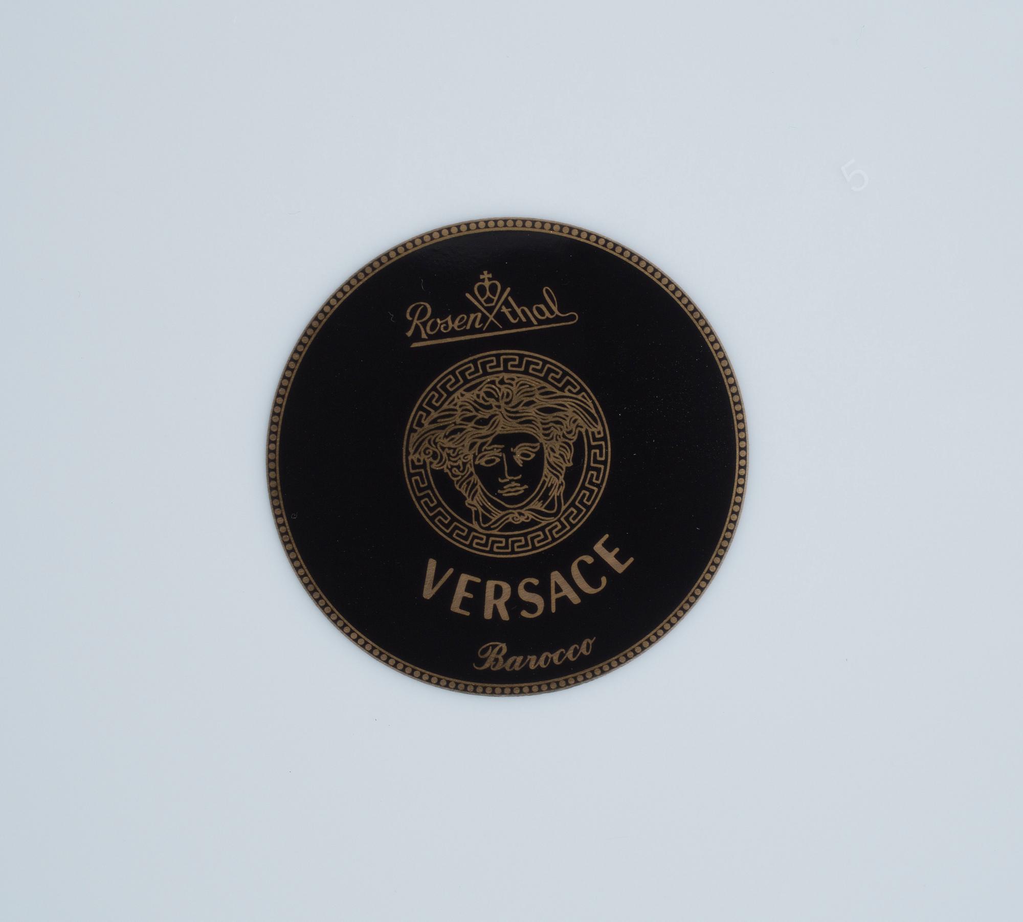 SERVISDELAR, 45st, porslin, mestadels "Barocco", Versace för Rosenthal.