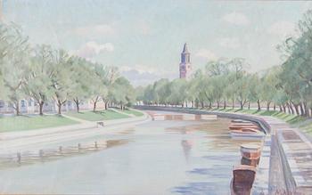 Ali Munsterhjelm, Aura river.