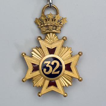 ORDENINSIGNIE för Tempelriddareorden, 1900-tal.