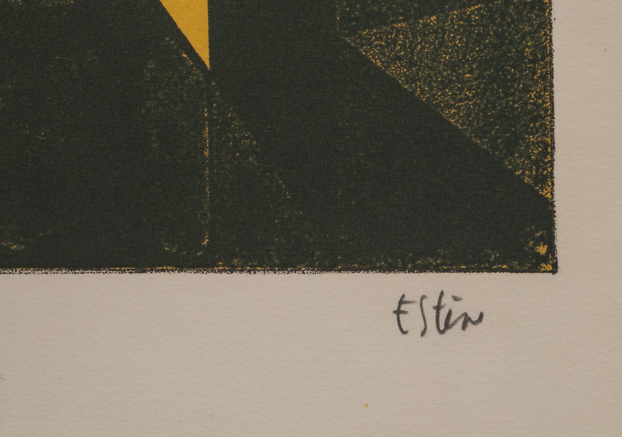 MAURICE ESTÈVE, färglitografi, signerad och numrerad 12/35.