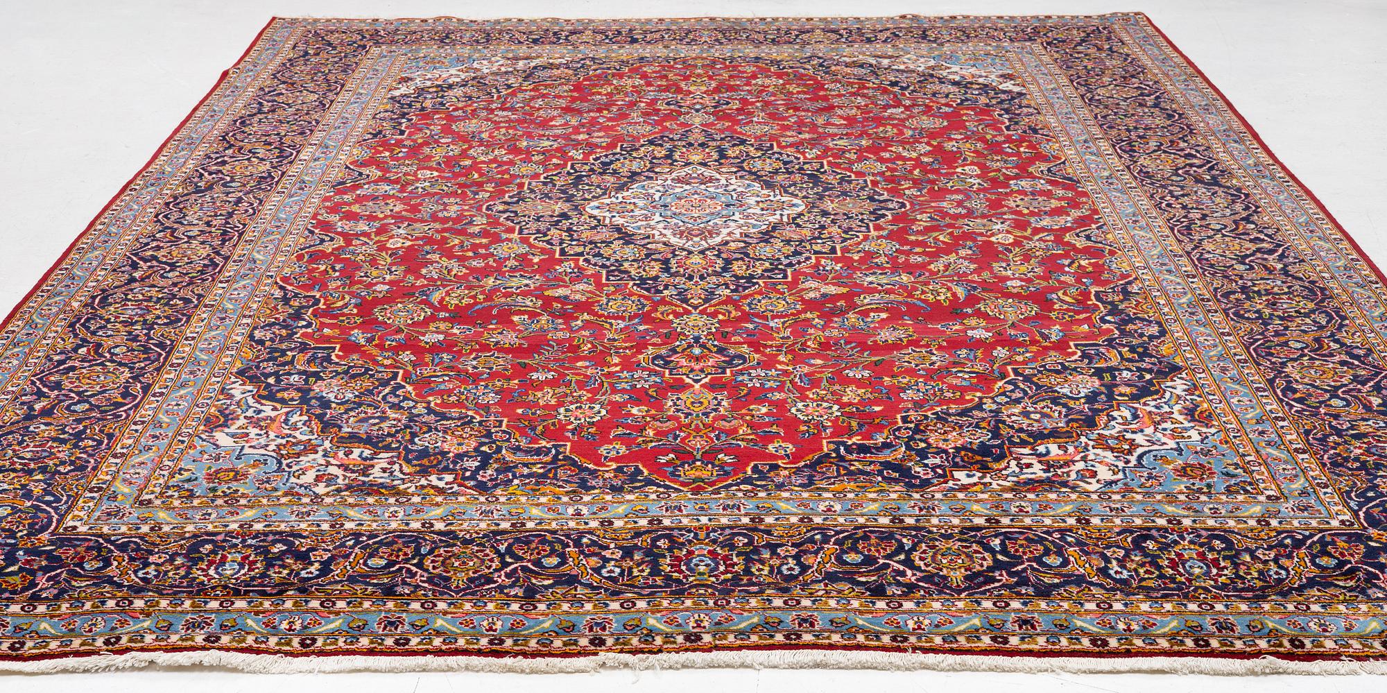 Rug, Keshan, approximately 400 x 304 cm.