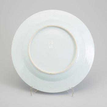 FAT, kompaniporslin. Qingdynastin, Qianlong (1736-95).
