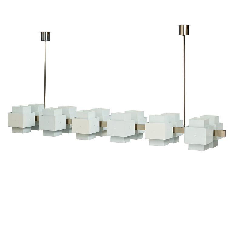 Hans-Agne Jakobsson, a "Selectra 769/12", ceiling lamp, Markaryd AB, Sweden 1960-70's.