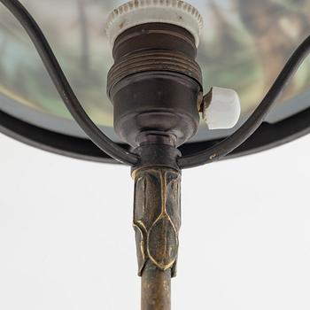 An Art Nouveau table light, early 20th Century.