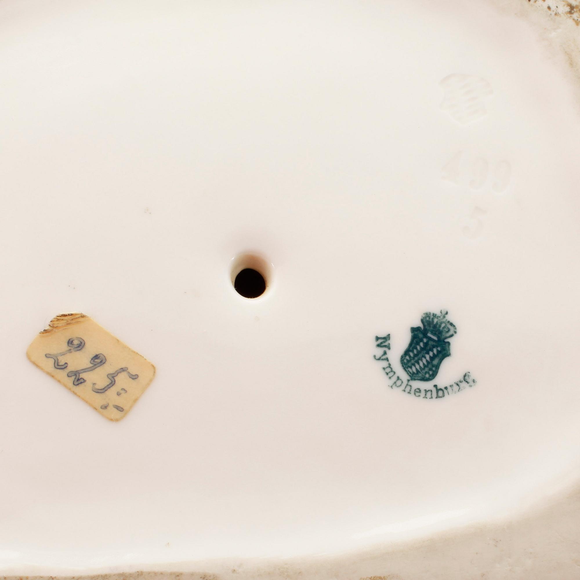 FIGURIN, porslin, Nymphenburg,