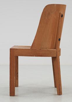 An Axel-Einar Hjorth pine armchair 'Lovö' by NK 1930's.