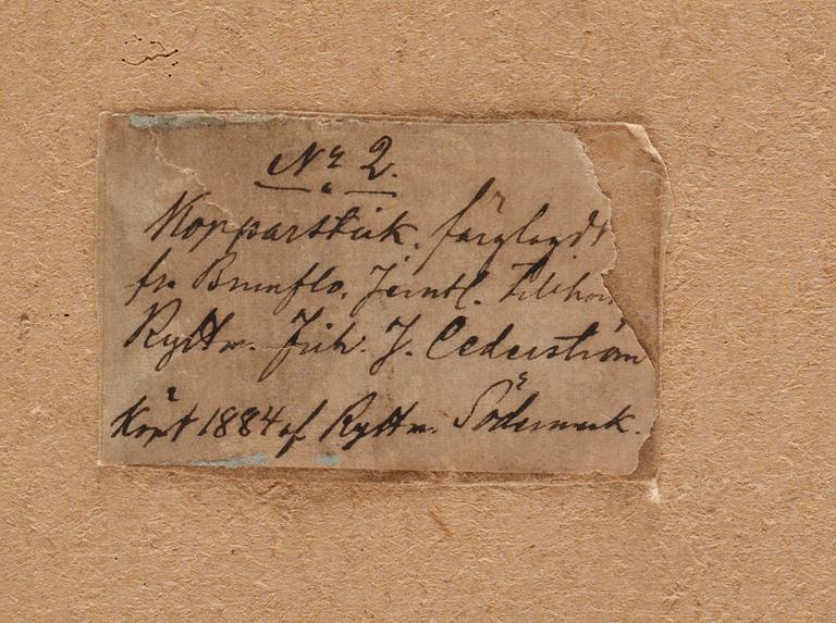 Möjligen föreställande Gustaf III: besök i Rom 1783-84.