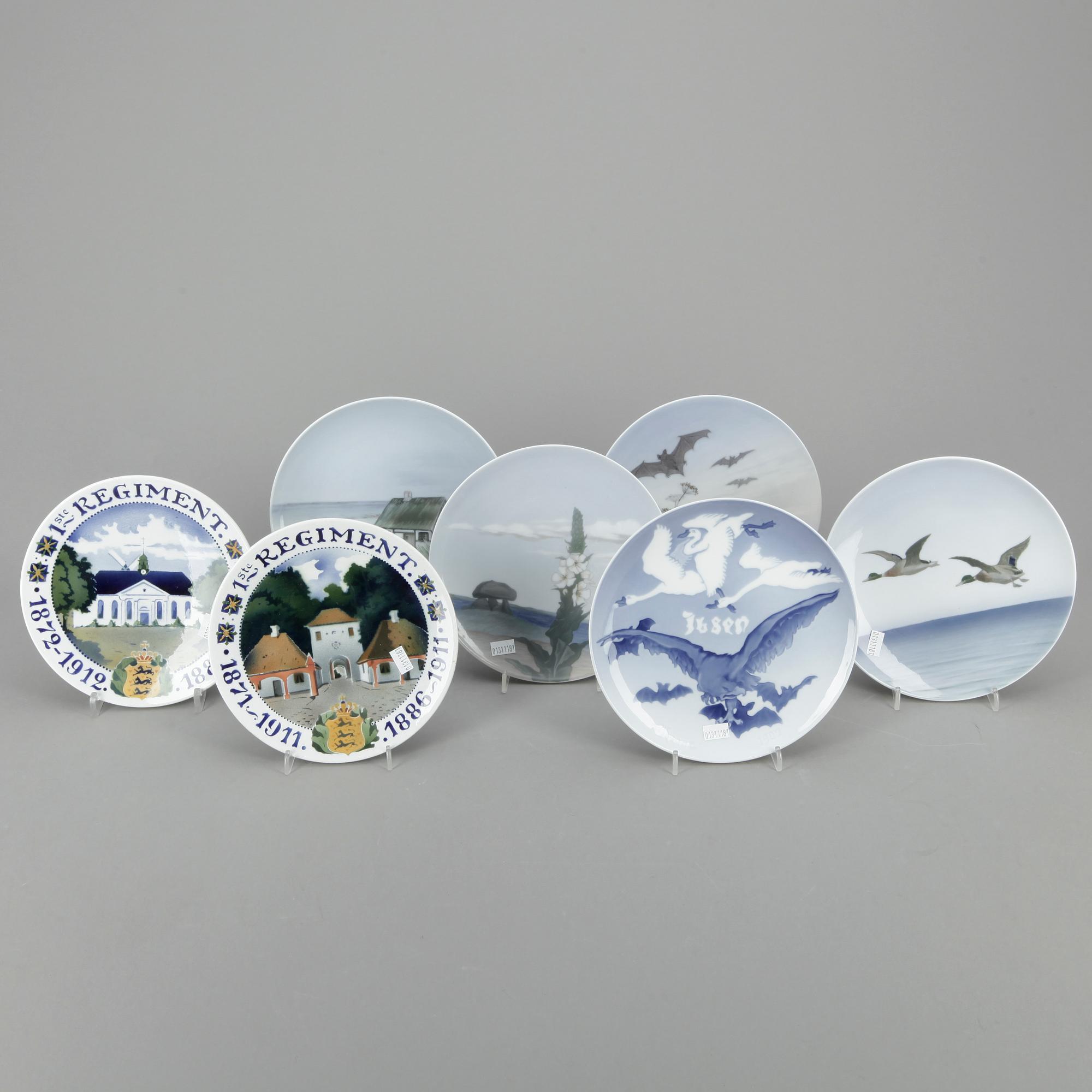 MINNESTALLRIKAR, 26 st, Danmark, bl a Kunglig Dansk.