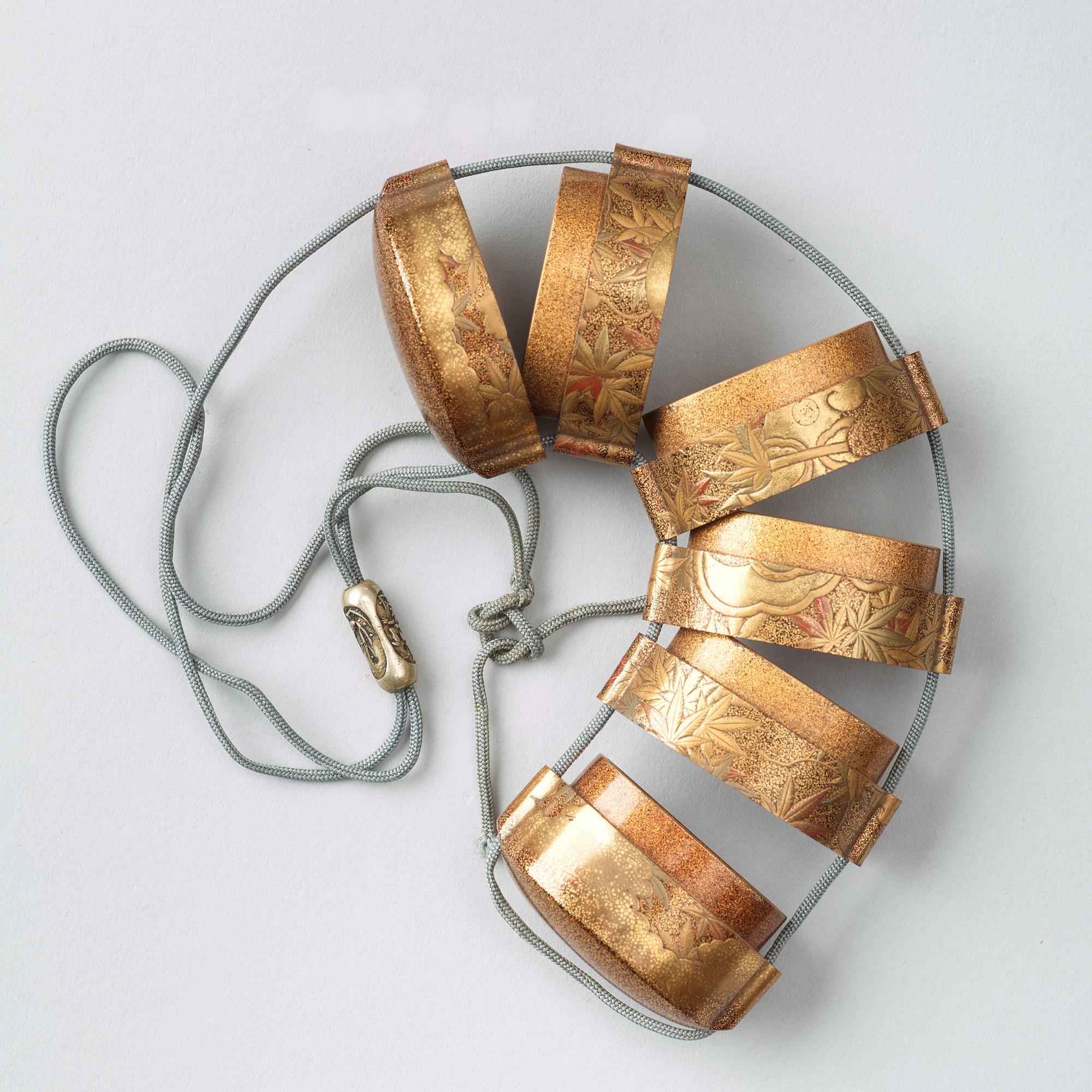 INRO, lack. Japan, Meiji (1868-1912).