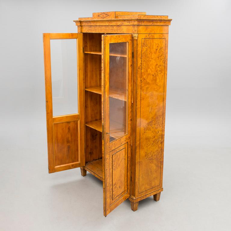 A RUSSIAN BOOK CABINET, late 19th century.