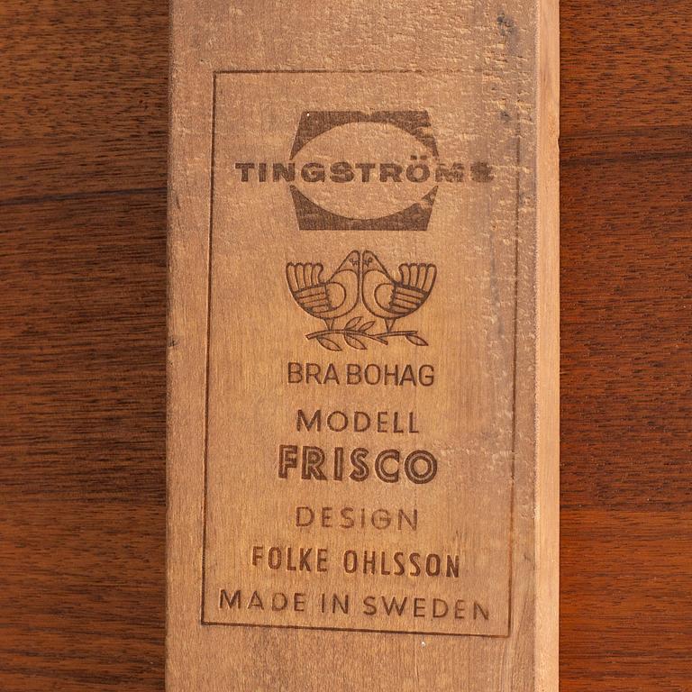 Folke Ohlsson, soffbord, "Frisco", Tingström, 1960-tal.