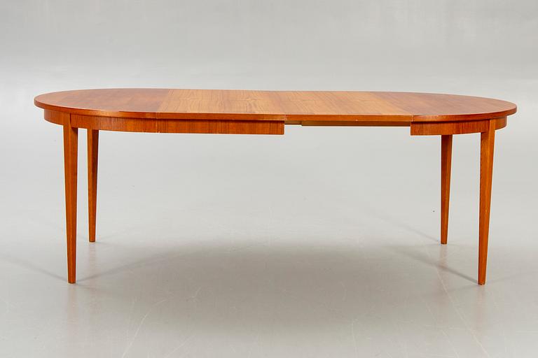 A 1960s teak table.