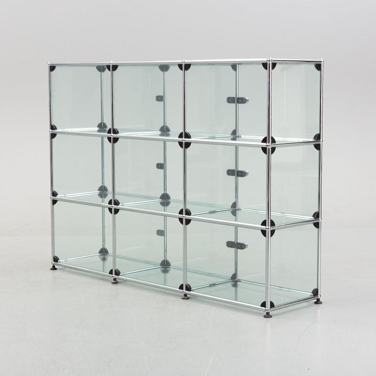 A 'USM Haller' module system by Haller & Schärer, second half of the 20th Century.
