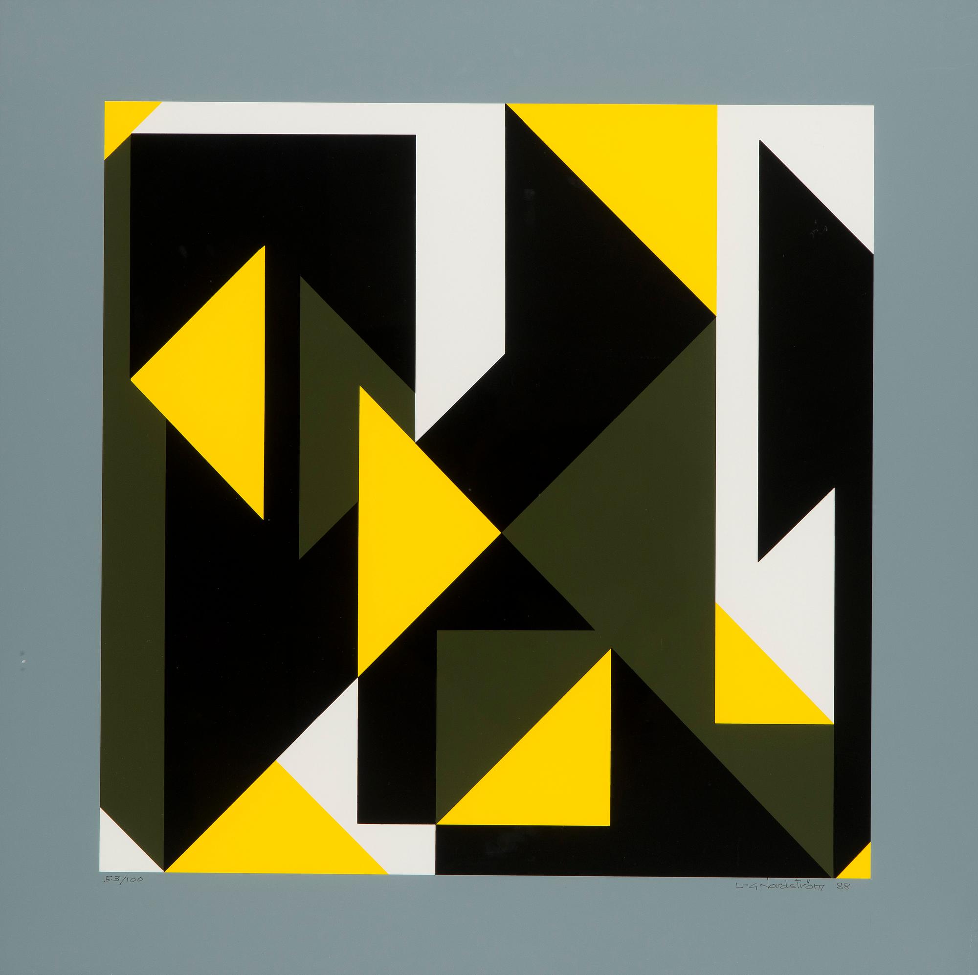 Lars-Gunnar Nordström, from the series 'Dimensions and extensions'.