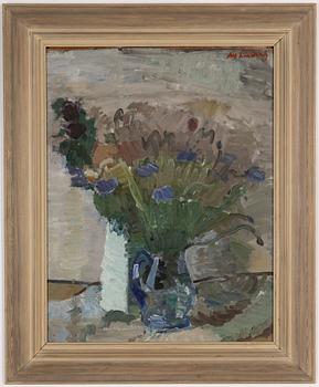 Alf Lindberg, oil on board, signed Alf Lindberg.