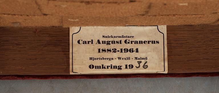 STOLAR,12 st, Barockstil, K-A Granerus, omkr 1900.
