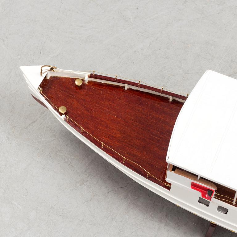 BÅTMODELL, "S/S Mariefred", omkring 2000.