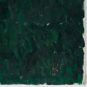 Philip von Schantz, oil on canvas, signed and dated 1967.