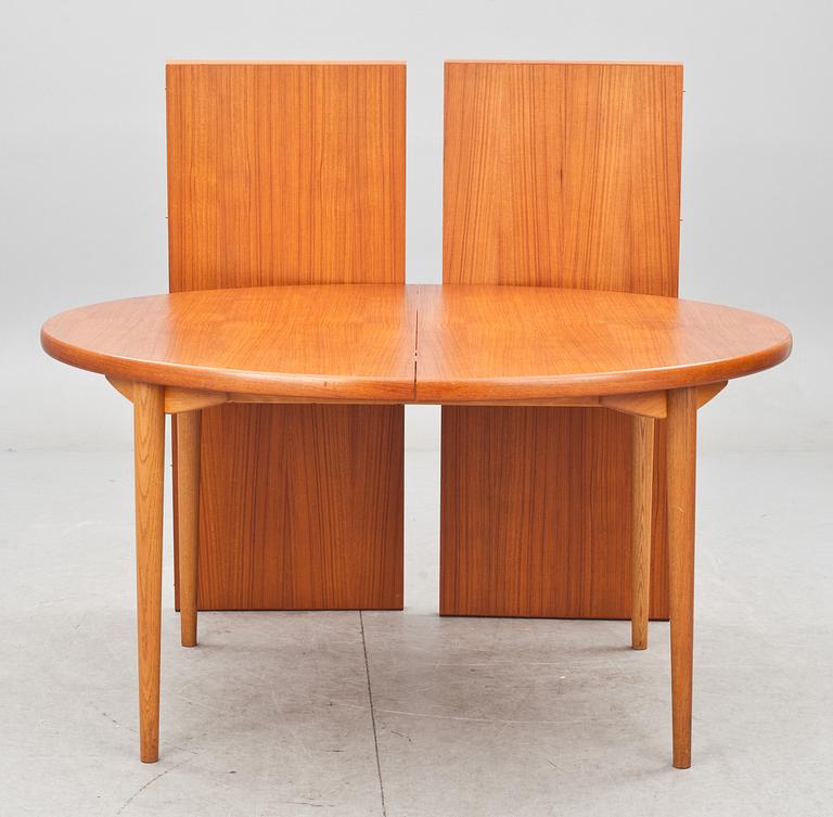 MATBORD, Peder Hvidt, Orla Mölgaard-Nielsen, Bodafors möbelfabrik, Sverige 1958.
