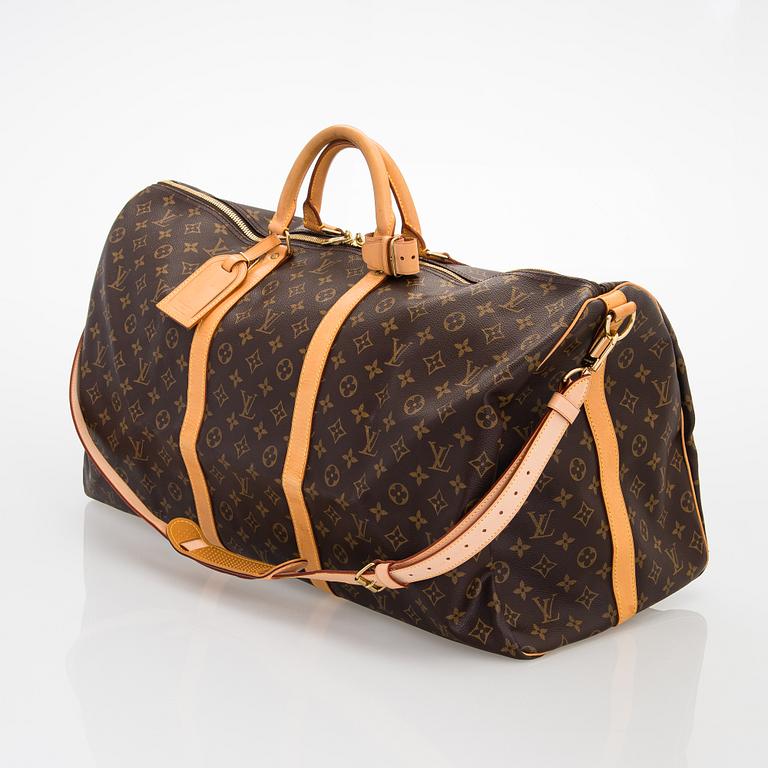 Louis Vuitton, a monogram 'Keepall 60 Bandoulière' Weekendbag.