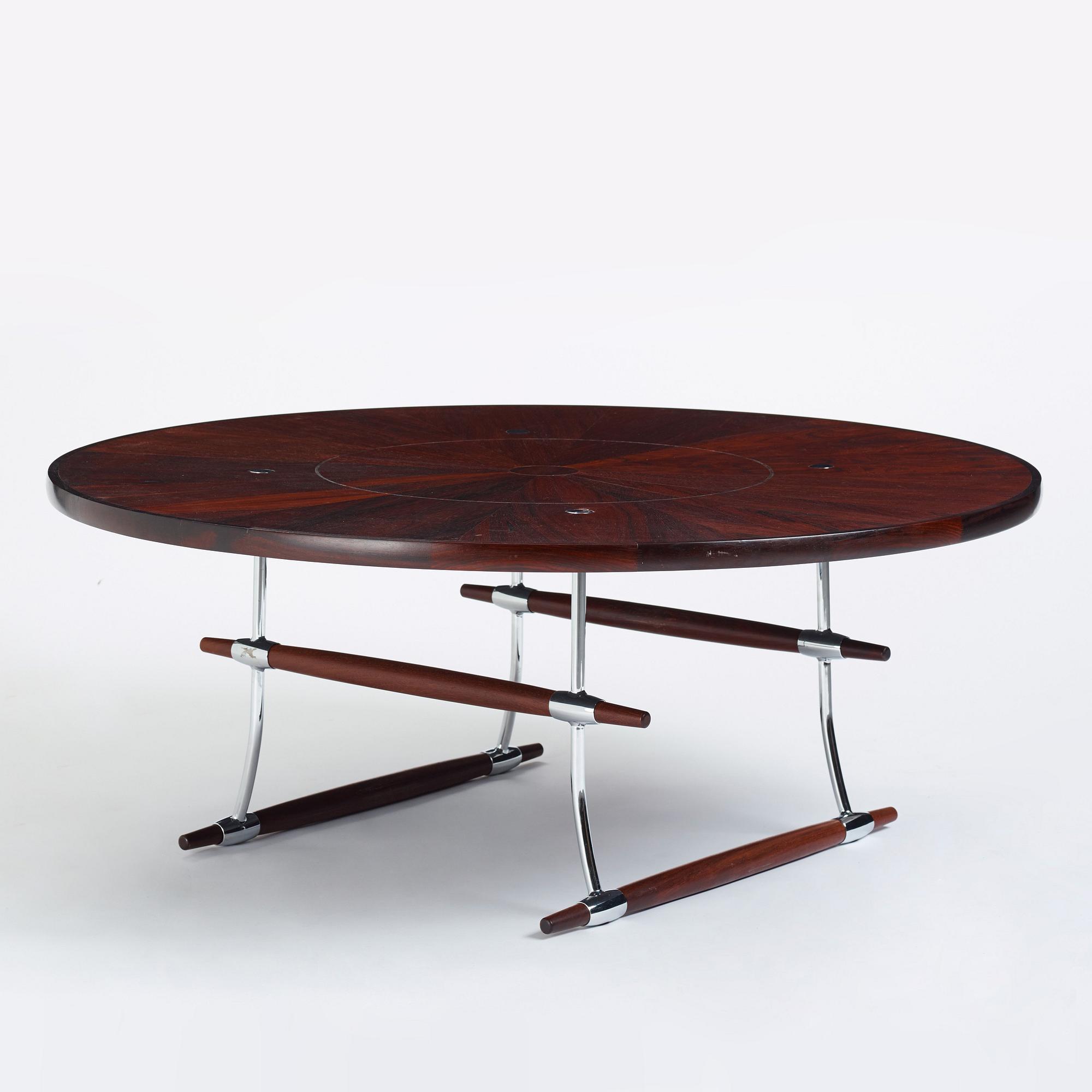 Jens Quistgaard, soffbord, “Stokke", Nissen Langaa, Danmark 1960-70-tal.