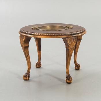 Armchairs, "Club armchair", table, first half of the 20th century.