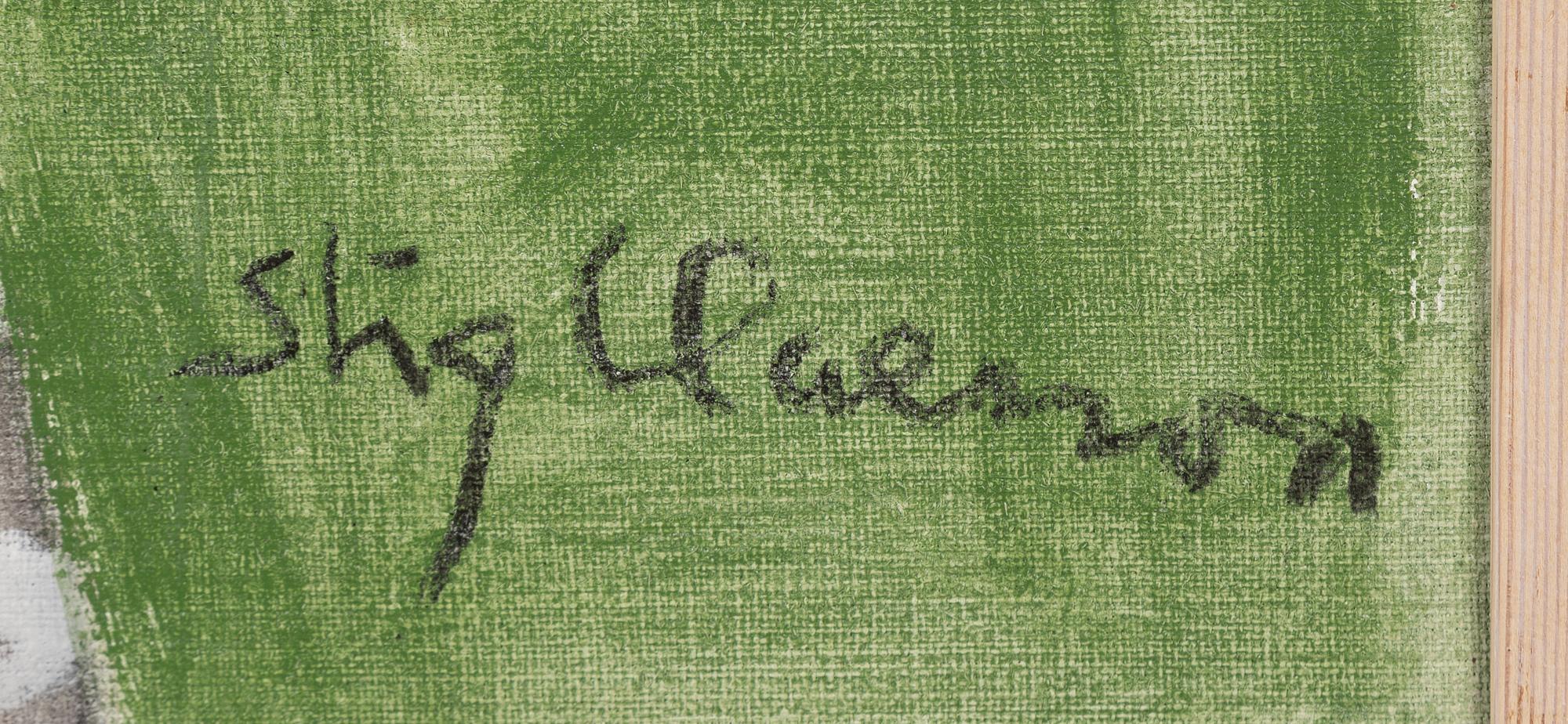 Stig Claesson, oil on canvas, signed.