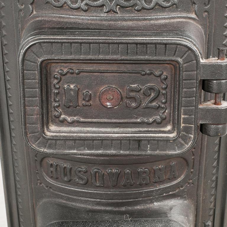 A cast iron Husqvarna stove No 52 around 1900.