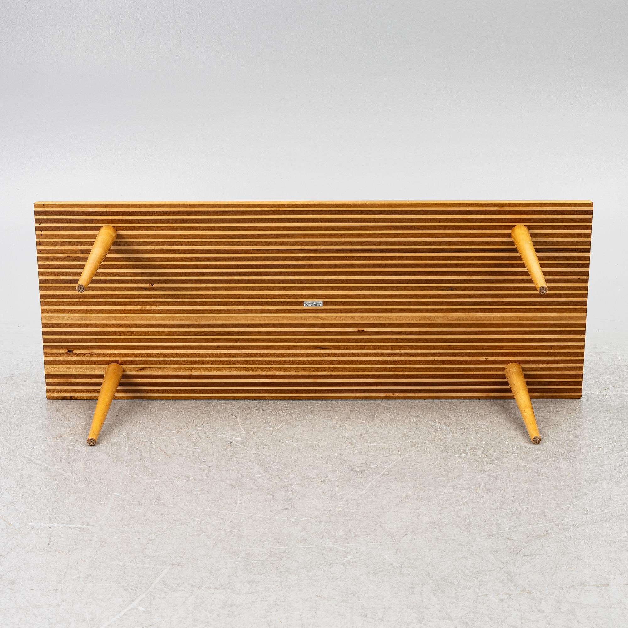 NK-DESIGN, a model 579-041 coffee table from the Triva collection, AB Nordiska Kompaniet, model launched in 1954.