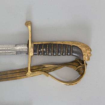 AN INFANTRY SABRE, 1899 pattern.